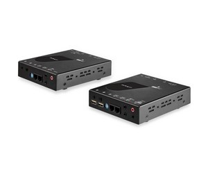 Repeater & Transceiver - StarTech.com SV565HDIP HDMI KVM Extender over IP Network - 4K 30Hz HDMI 2.0 and USB over IP LAN or Cat5e/Cat6 Ethernet Cable Up to 100 Meters - SV565HDIP