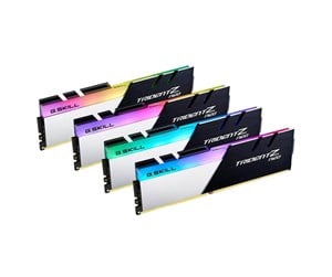 RAM - G.Skill Trident Z Neo DDR4-2666 - 32GB - CL18 - Quad Channel (4 pcs) - AMD Optimized - Svart med RGB - F4-2666C18Q-32GTZN