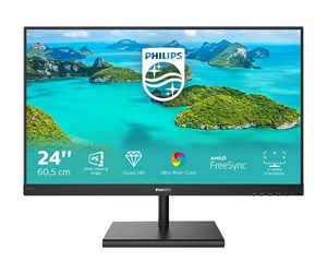 Skjerm - 24" Philips E-line 245E1S QHD 75Hz - 245E1S/00