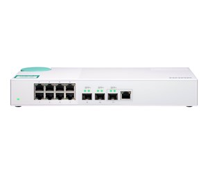 Switch/splitter - QNAP QSW-308-1C 3-port 10G SFP+ and 8-port Gigabit Unmanaged Switch - QSW-308-1C