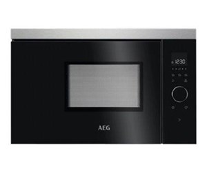 Mikrobølgeovn - AEG MBB1756SEM - microwave oven - built-in - stainless steel - MBB1756SEM