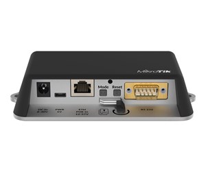 Tilgangspunkt - MikroTik LtAP mini / RB912R-2ND-LTM Small weatherproof wireless access point with LTE antennas two SIM slots integrated GPS and miniPCI-e slot - RB912R-2ND-LTM