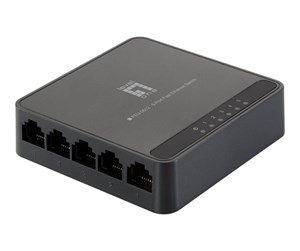 Switch/splitter - LevelOne FEU-0512 - switch - 5 ports - unmanaged - FEU-0512