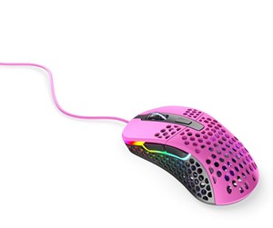 Mus - Xtrfy M4 RGB - Pink - Gaming mus - Optisk - 6 - Rosa - XG-M4-RGB-PINK