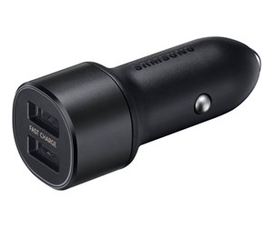 Mobil - Adaptere og ladere - Samsung 2x 15W Car Charger Duo - Black - EP-L1100NBEGWW