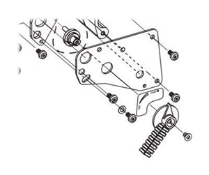 Printertilbehør - Intermec CRANK SHAFT 501/601XP - 1-040248-02