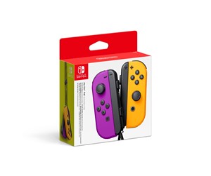 Spill - Tilbehør - Nintendo Joy-Con (Pair) Neon Purple/ Neon Orange - Controller - Nintendo Switch - 0045496431310