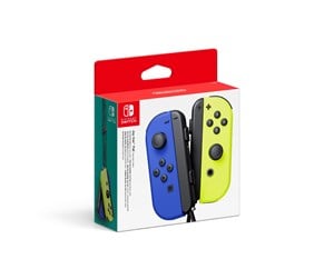 Spill - Tilbehør - Nintendo Joy-Con (Pair) Blue/ Neon Yellow - Controller - Nintendo Switch - 0045496431303