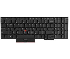 Tastatur - Lenovo Chicony - Bærbart tastatur - til utskifting - Tysk - Svart - 01HX231