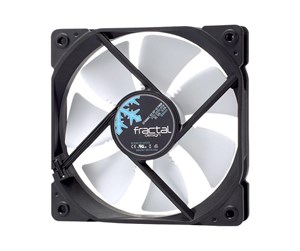 Kabinettvifte - Fractal Design Dynamic X2 GP-12 PWM - Kabinettvifte - 120mm - Hvit - FD-FAN-DYN-X2-GP12-PWM-WT