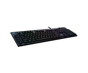 Tastatur - Logitech G815 LIGHTSYNC RGB GL Linear - US - Gamingtastatur - Amerikansk Engelsk - Svart - 920-009008