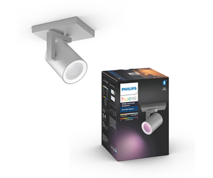 Smarthus - Philips Hue Argenta Single Spot - Aluminium - 915005762301