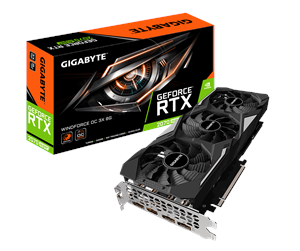 Grafikkort - GIGABYTE GeForce RTX 2070 SUPER OC - 8GB GDDR6 RAM - Grafikkort - GV-N207SWF3OC-8GD