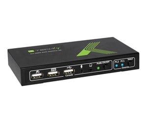 KVM-switch - IC INTRACOM techly 2x1 USB HDMI KVM Switch 4Kx2K - IDATA-KVM-HDMI2U