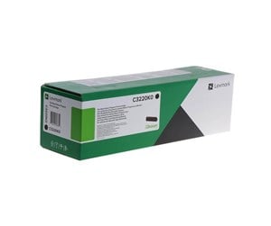 Printertilbehør blekk/toner - Lexmark C3220K0 / Return Program Toner Black - Laser toner Svart - C3220K0