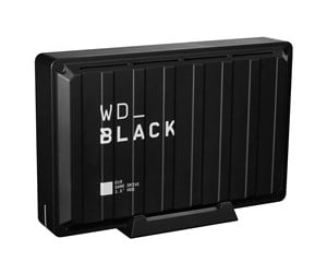 Hard drive - External - WD BLACK D10 Game Drive for Xbox One - Ekstern Harddisk - 12TB - Svart - WDBA5E0120HBK-EESN