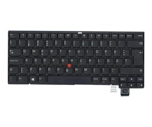 Tastatur - Lenovo - notebook replacement keyboard - Sweden - Bærbart tastatur - til utskifting - Svensk - Svart - 01EN667