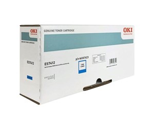 Printertilbehør blekk/toner - OKI - cyan - original - toner cartridge - Laser toner Blå - 46507623