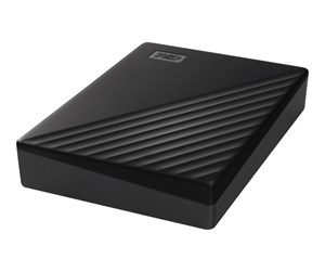 Hard drive - External - WD My Passport - Ekstern Harddisk - 4TB - Svart - WDBPKJ0040BBK-WESN