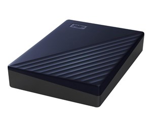 Hard drive - External - WD My Passport for Mac - Ekstern Harddisk - 4TB - Blå - WDBA2F0040BBL-WESN