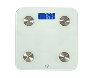 Personvekt - Nedis WiFi Smart Bathroom Scale - WIFIHS10WT