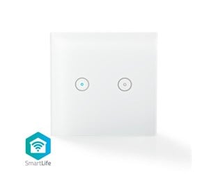 Smarthus - Nedis SmartLife Veggbryter - WIFIWS20WT