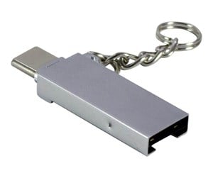 Flashminneadapter - Inter-Tech Card Reader Type C/USB A - 88885469