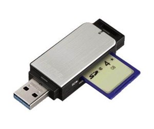 Flashminneadapter - Hama card reader - USB 3.0 - 00123900