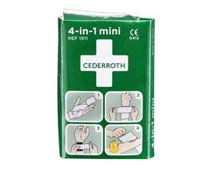 Sikkerhetsutstyr - Cederroth 4-in-1 mini Blood Stopper - 1911