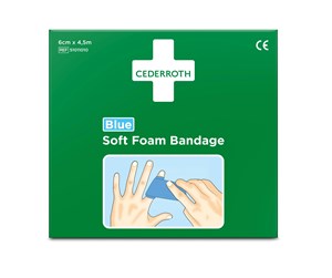 Sikkerhetsutstyr - Cederroth Soft Foam Bandage - 51011010