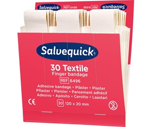 Sikkerhetsutstyr - Cederroth Salvequick Textile extra long - 6496