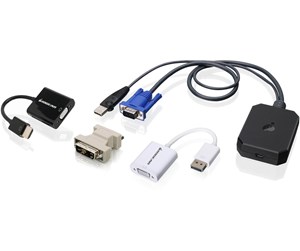 KVM-switch - IOGEAR Portable Laptop Console KIT - GUC211VKIT