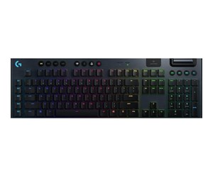 Tastatur - Logitech G915 LIGHTSPEED Wireless GL Clicky - ND - Gamingtastatur - Nordisk - Svart - 920-009108