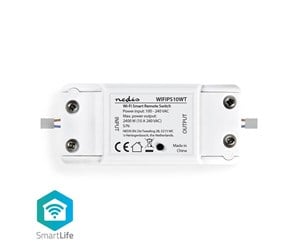 Smarthus - Nedis SmartLife Strømbryter - WIFIPS10WT