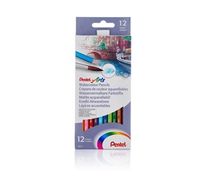 Skrive- & Tegneverktøy - Pentel CB9-12 Aquarel blyanter 12 pcs. - CB9-12