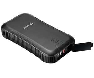 Nødlader - Sandberg Survivor Powerbank 30000 PD45W Nødlader - Svart - 30000 mAh - 420-48