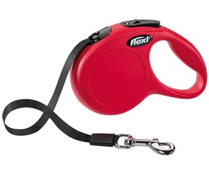 Hund - Flexi New Classic L  leash 8 m red, 50kg - FL-3006