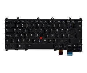 Tastatur - Lenovo Chicony - Bærbart tastatur - til utskifting - Portugisisk - Svart - 00PA146