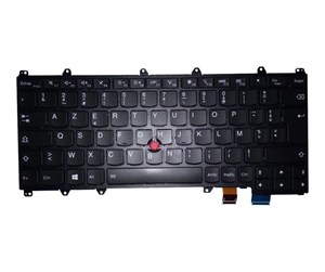 Tastatur - Lenovo Sunrex - Bærbart tastatur - til utskifting - Fransk - Svart - 00PA217