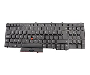 Tastatur - Lenovo Chicony - Bærbart tastatur - til utskifting - Finsk - Svart - 00PA314