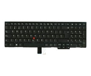 Tastatur - Lenovo Lite-On - Bærbart tastatur - til utskifting - Spansk - Svart - 00PA626