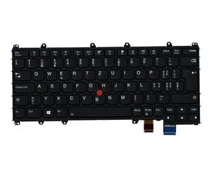 Tastatur - Lenovo Chicony - Bærbart tastatur - til utskifting - Sveitsisk - Svart - 01AV702