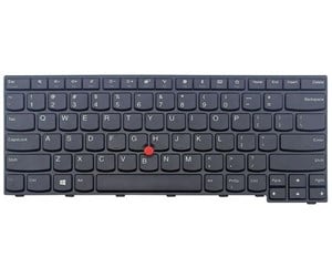 Tastatur - Lenovo Chicony - Bærbart tastatur - til utskifting - Nederlandsk - Svart - 01AX019