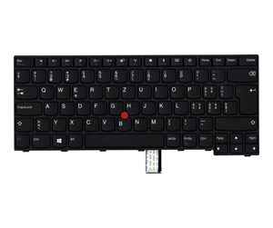 Tastatur - Lenovo Lite-On - Bærbart tastatur - til utskifting - Sveitsisk - Svart - 01AX107