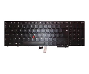 Tastatur - Lenovo Lite-On - Bærbart tastatur - til utskifting - Engelsk - Storbritannia - Svart - 01AX229