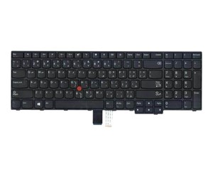 Tastatur - Lenovo Lite-On - Bærbart tastatur - til utskifting - Arabisk - Svart - 01AX205