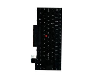 Tastatur - Lenovo Darfon - Bærbart tastatur - til utskifting - Nordisk - Svart - 01AX445