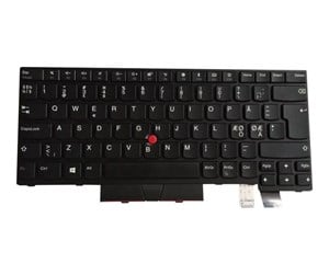 Tastatur - Lenovo Lite-On - Bærbart tastatur - til utskifting - Nordisk - Svart - 01AX486