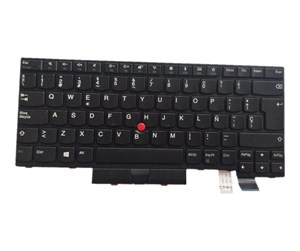 Tastatur - Lenovo Lite-On - Bærbart tastatur - til utskifting - Spansk - Svart - 01AX456