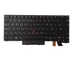 Tastatur - Lenovo Lite-On - Bærbart tastatur - til utskifting - Spansk - Svart - 01AX579